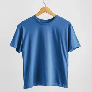 blue t-shirt